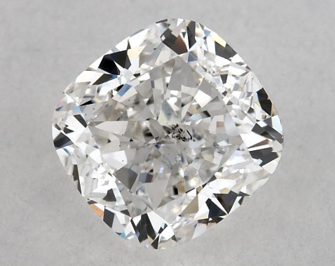  1.00 Carat G SI1 Ideal Cut cushion modified diamond